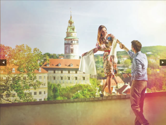 Das Schloss Krumlov