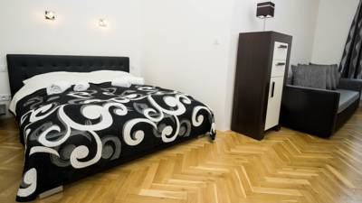 Apartment Black & White in Prag